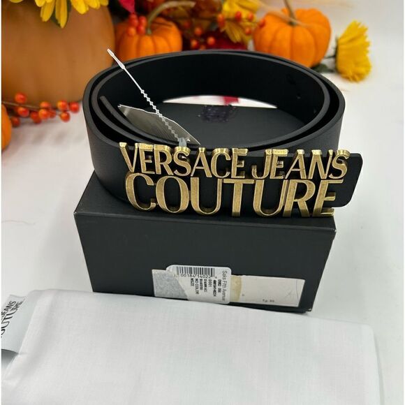 Women’s Versace jeans couture belt size 85 cm made in Italy - Picture 1 of 9